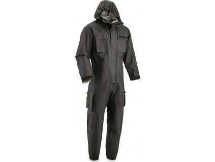 Kombinéza protichemická Remploy CBRN Police Veľká Británia čierna originál (Veľkosť 200/116 (XX-Large))
