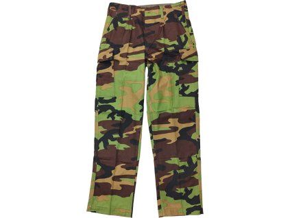 Nohavice Bundeswehr Woodland originál (Veľkosť GR. 7 (170-180/80-85))